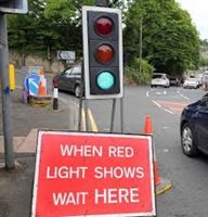 Notification of Temporary Traffic Lights on A425 Leamington Road